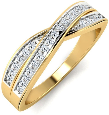 9% OFF on Vivre Jewels Gold 18K Yellow Gold Plated 18 K Ring