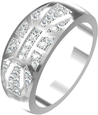 30% OFF on Kirati Silver Platinum Plated Ring