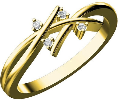 Viviana Gold 18K Yellow Gold Plated 18 K Ring
