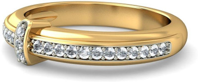 BlueStone The Holy Cross Yellow Gold Diamond 14K Yellow Gold Plated 14 K Ring