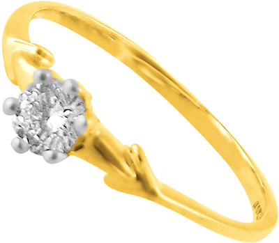 11% OFF on Jpearls Yellow Gold Ring