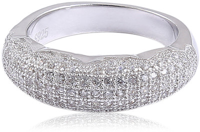 23% OFF on Jisha Sterling Silver Zircon Ring