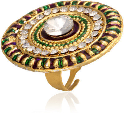 66% OFF on The Pari Alloy, Brass Ring