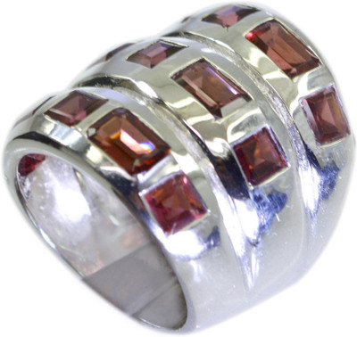 55% OFF on Riyo Comelystar Garnet Sterling Silver Garnet Ring