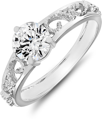 52% OFF on Mahi Remarkable Solitaire Brass, Alloy Cubic Zirconia Rhodium Plated Ring 52% OFF on Mahi Remarkable Solitaire Brass, Alloy Cubic Zirconia Rhodium Plated Ring