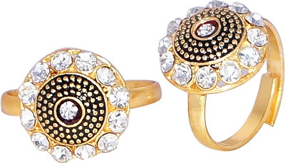 54% OFF on R S Jewels Alloy Toe Ring