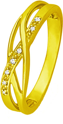 12% OFF on Jpearls Fantasy Diamond Yellow Gold 18 K Ring