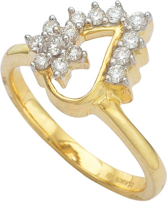 30% OFF on Caratcents Gold Diamond 14K Yellow Gold Plated 14 K Ring