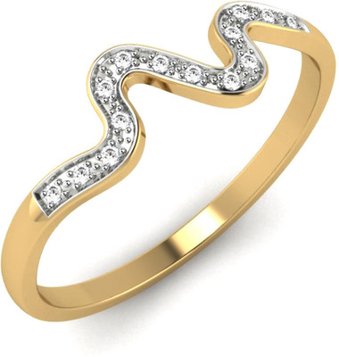 9% OFF on Vivre Jewels Silver 14K Yellow Gold Plated Ring