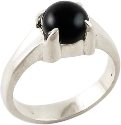 Jhumka Creations Silver Onyx Ring Jhumka Creations Silver Onyx Ring
