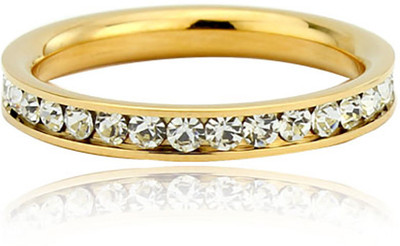 40% OFF on Jewelora Stainless Steel, Stone Ring