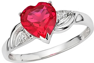35% OFF on Facetzinspire Silver Ruby Sterling Silver Plated Ring 35% OFF on Facetzinspire Silver Ruby Sterling Silver Plated Ring