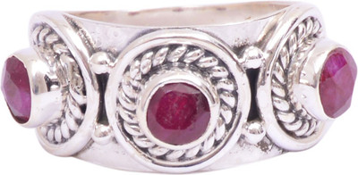 25% OFF on Rubera Ruby Stone Silver Ruby Ring 25% OFF on Rubera Ruby Stone Silver Ruby Ring