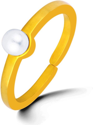 90% OFF on Kaizer Jewelry Stainless Steel Zircon Ring