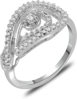 Lila Silver Cubic Zirconia Ring