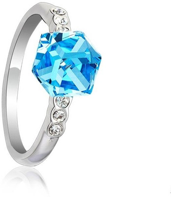 41% OFF on Ouxi Swarovski Elements Diamond Zinc Ring