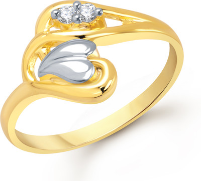 70% OFF on VK Jewels Alloy Cubic Zirconia 18K Yellow Gold Plated Ring 70% OFF on VK Jewels Alloy Cubic Zirconia 18K Yellow Gold Plated Ring