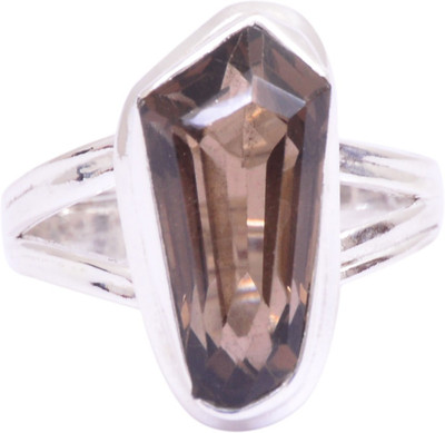 41% OFF on Rubera Silver Topaz Ring