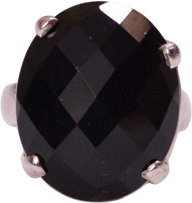 47% OFF on Rubera Silver Onyx Ring
