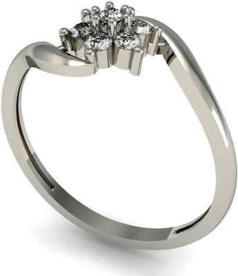 4% OFF on Desires Premium Gold Diamond 18 K Ring