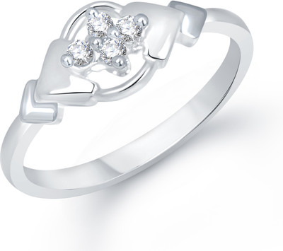 70% OFF on VK Jewels Alloy Cubic Zirconia Rhodium Plated Ring 70% OFF on VK Jewels Alloy Cubic Zirconia Rhodium Plated Ring