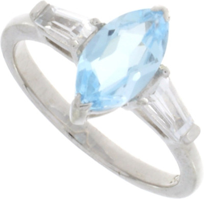 54% OFF on 925 Silver Silver Zircon, Topaz Sterling Silver Plated Ring 54% OFF on 925 Silver Silver Zircon, Topaz Sterling Silver Plated Ring