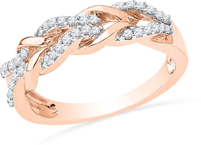 12% OFF on Jpearls Rose Gold Diamond 18K Rose Gold Plated 18 K Ring 12% OFF on Jpearls Rose Gold Diamond 18K Rose Gold Plated 18 K Ring