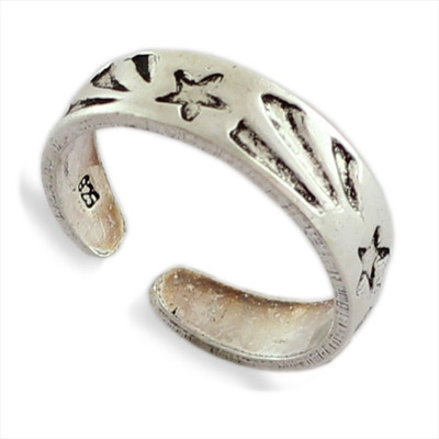 25% OFF on 925 Silver Silver Toe Ring