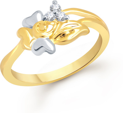 70% OFF on VK Jewels Alloy Cubic Zirconia 18K Yellow Gold Plated Ring 70% OFF on VK Jewels Alloy Cubic Zirconia 18K Yellow Gold Plated Ring