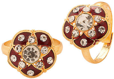 55% OFF on R S Jewels Alloy Toe Ring