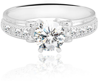 40% OFF on Jewelora Sterling Silver, Stone, Metal Ring