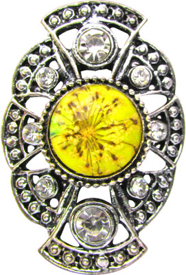 65% OFF on Jewelz Metal Brass Plated Ring