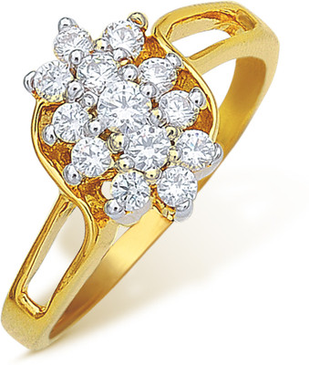 5% OFF on Ishtaa Yellow Gold 18 K Ring