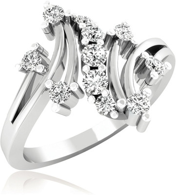 31% OFF on Forevercarat Flirty Silver Sterling Silver Plated Ring