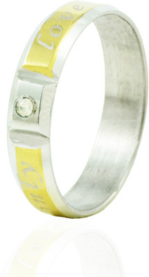 55% OFF on Alphaman Only Love For this Moment Dual Tone Silver Metal, Alloy Ring 55% OFF on Alphaman Only Love For this Moment Dual Tone Silver Metal, Alloy Ring