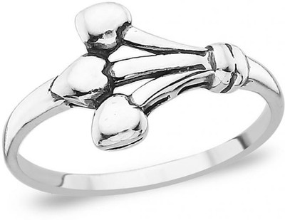 4% OFF on Taraash Triple Heart Silver Cubic Zirconia Ring 4% OFF on Taraash Triple Heart Silver Cubic Zirconia Ring