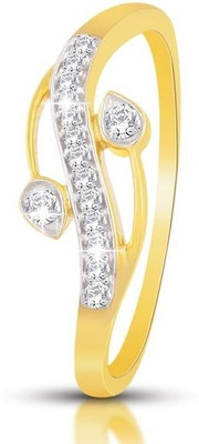 60% OFF on 11 Diamonds Silver Ring