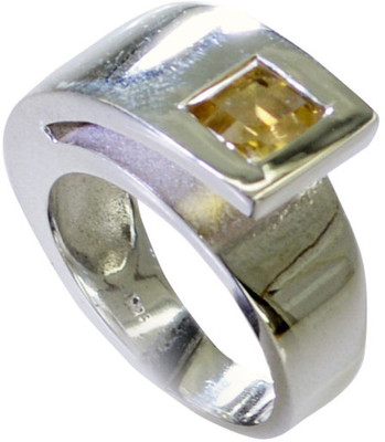 21% OFF on Riyo Unique Citrine Sterling Silver Citrine Ring