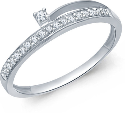 60% OFF on Navvya Sterling Silver Rhodium Plated Ring