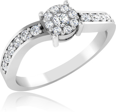 31% OFF on Forevercarat Handcrafted Silver Sterling Silver Plated Ring