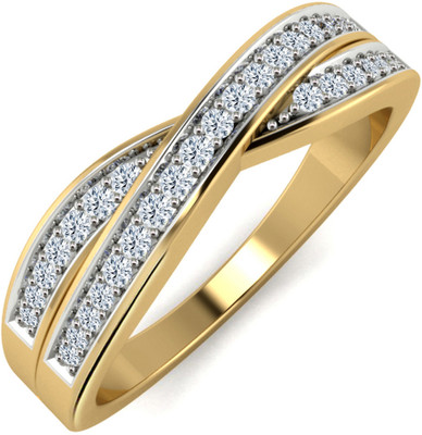 9% OFF on Vivre Jewels Gold 18K Yellow Gold Plated 18 K Ring