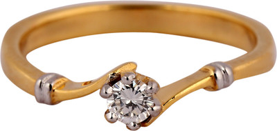 30% OFF on HR Jewels Giftable Gold Diamond Yellow Gold Plated 14 K Ring 30% OFF on HR Jewels Giftable Gold Diamond Yellow Gold Plated 14 K Ring