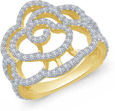 50% OFF on Eldora Alloy Yellow Gold Plated Ring