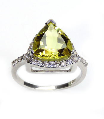 40% OFF on Silvantra Sterling Silver Topaz, Zircon Rhodium Plated Ring 40% OFF on Silvantra Sterling Silver Topaz, Zircon Rhodium Plated Ring