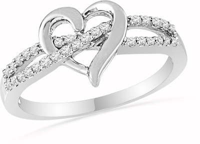 12% OFF on Jpearls Gold Diamond 18 K Ring