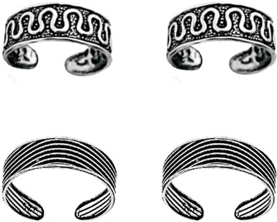 62% OFF on YouBella 925 Sterling Silver Toe Ring Set 62% OFF on YouBella 925 Sterling Silver Toe Ring Set