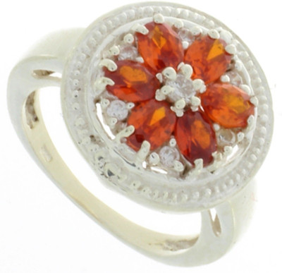 52% OFF on 925 Silver Silver Zircon Sterling Silver Plated Ring