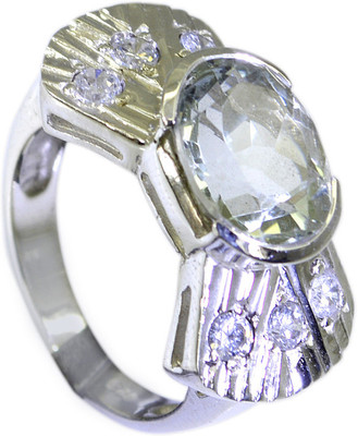 22% OFF on Riyo Ravishingstar Green Amethyst Sterling Silver Amethyst Ring