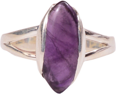 50% OFF on Rubera Silver Amethyst Ring
