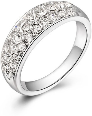 65% OFF on Kaizer Jewelry Alloy Cubic Zirconia 18K White Gold Plated Ring 65% OFF on Kaizer Jewelry Alloy Cubic Zirconia 18K White Gold Plated Ring